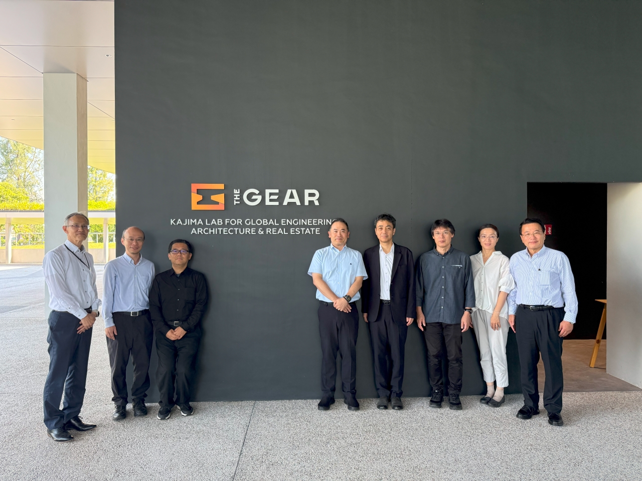 In front of The GEAR, where KaTRIS is located