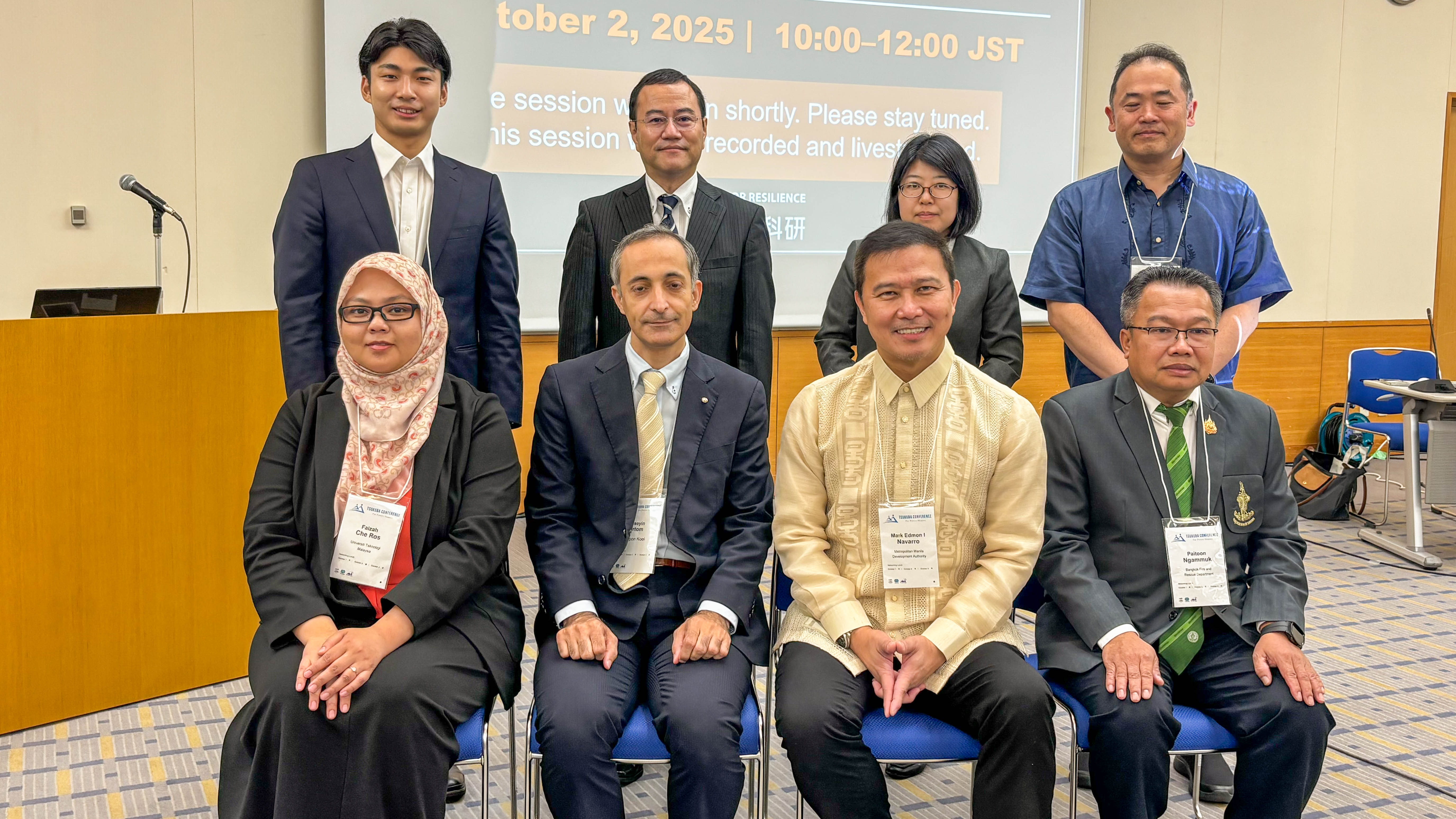 Group photo of the presenters