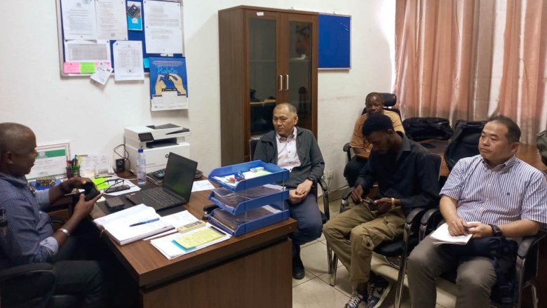 The NIED Team at the Licungo University
