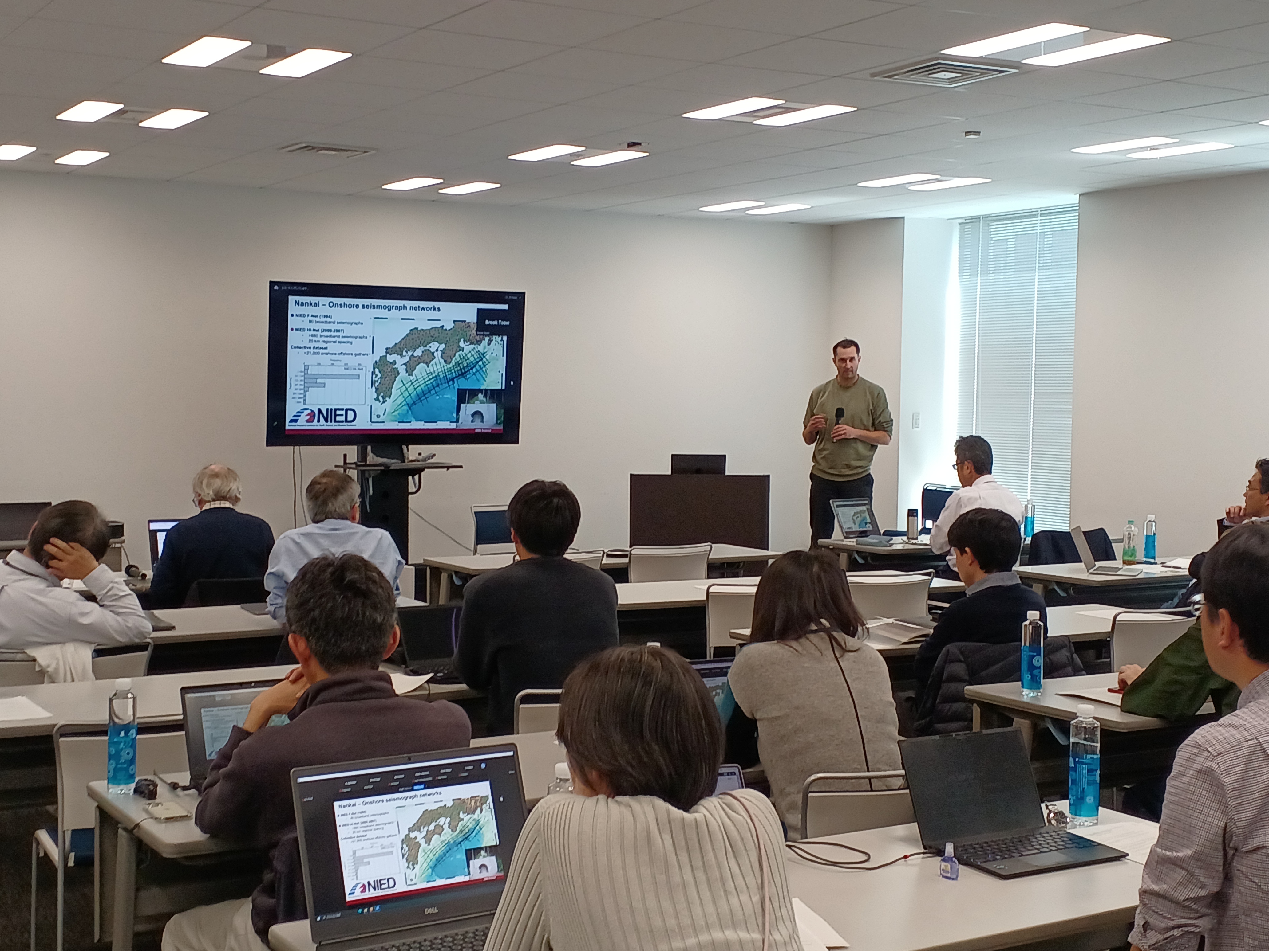 Dr. Bassett presenting at the workshop