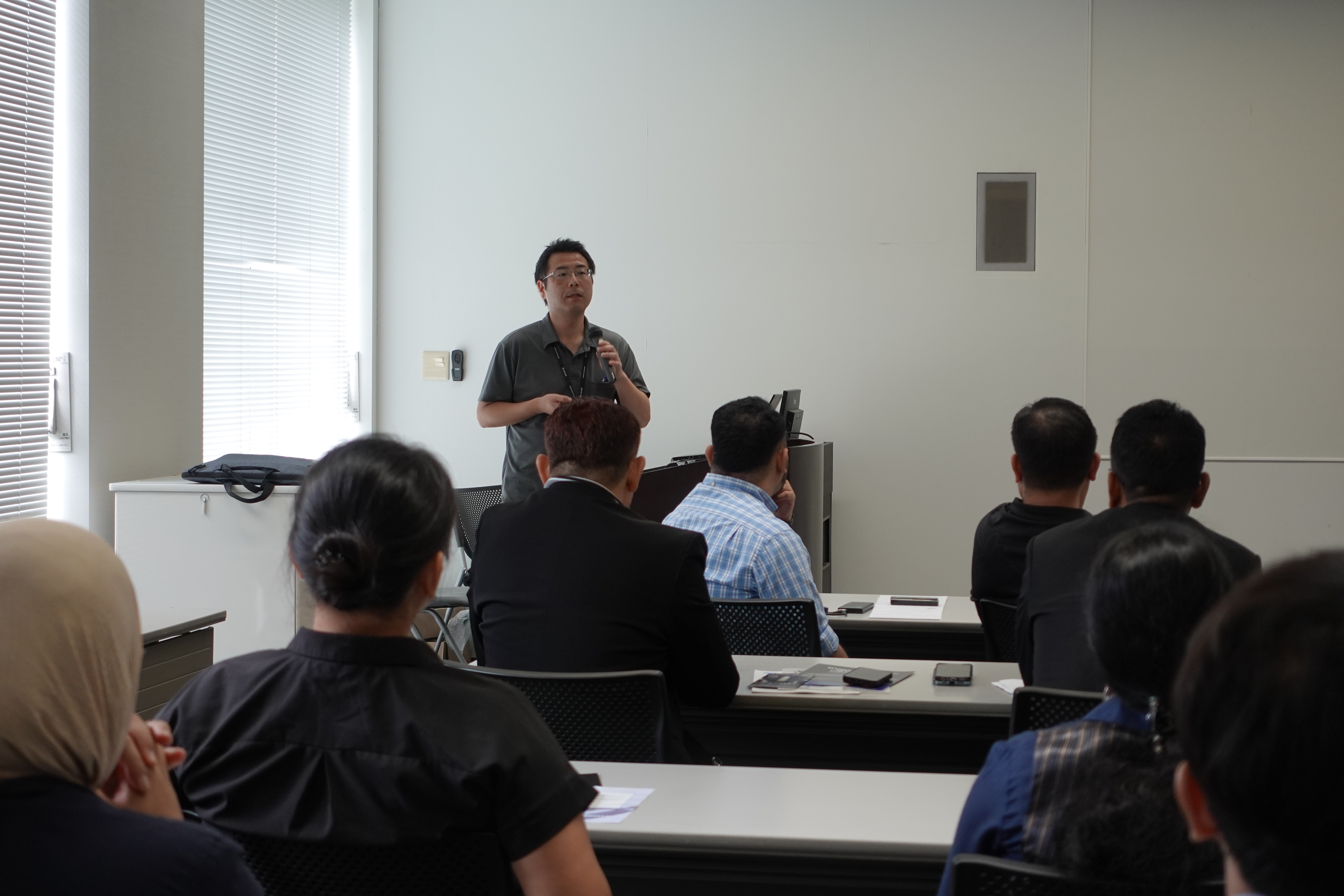 Dr. CHIBA lectures on Business Impact Tools for Area-BCM.