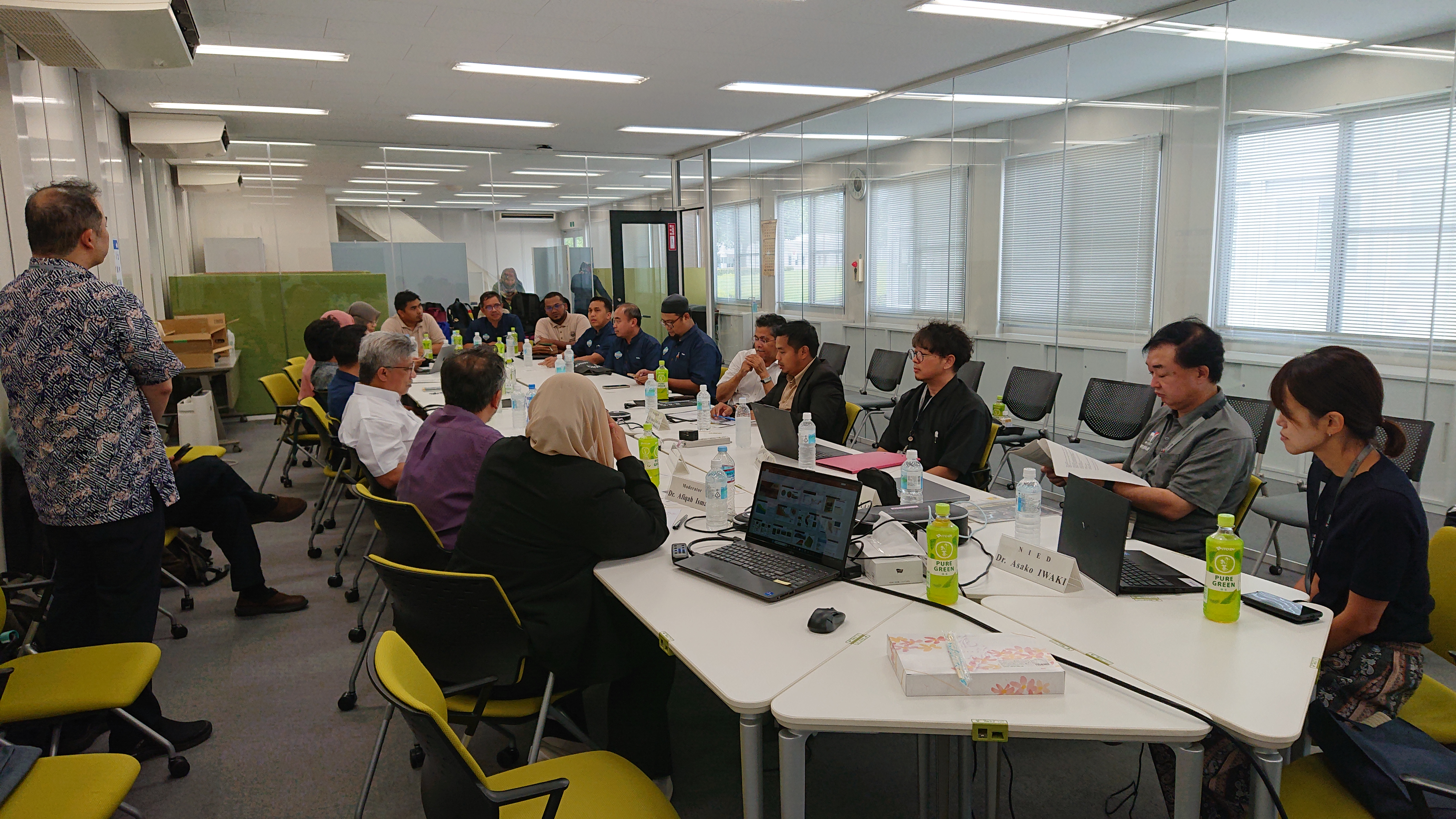 Scene from the Joint Seminar on Geotechnical Engineering and Adaptive Solutions