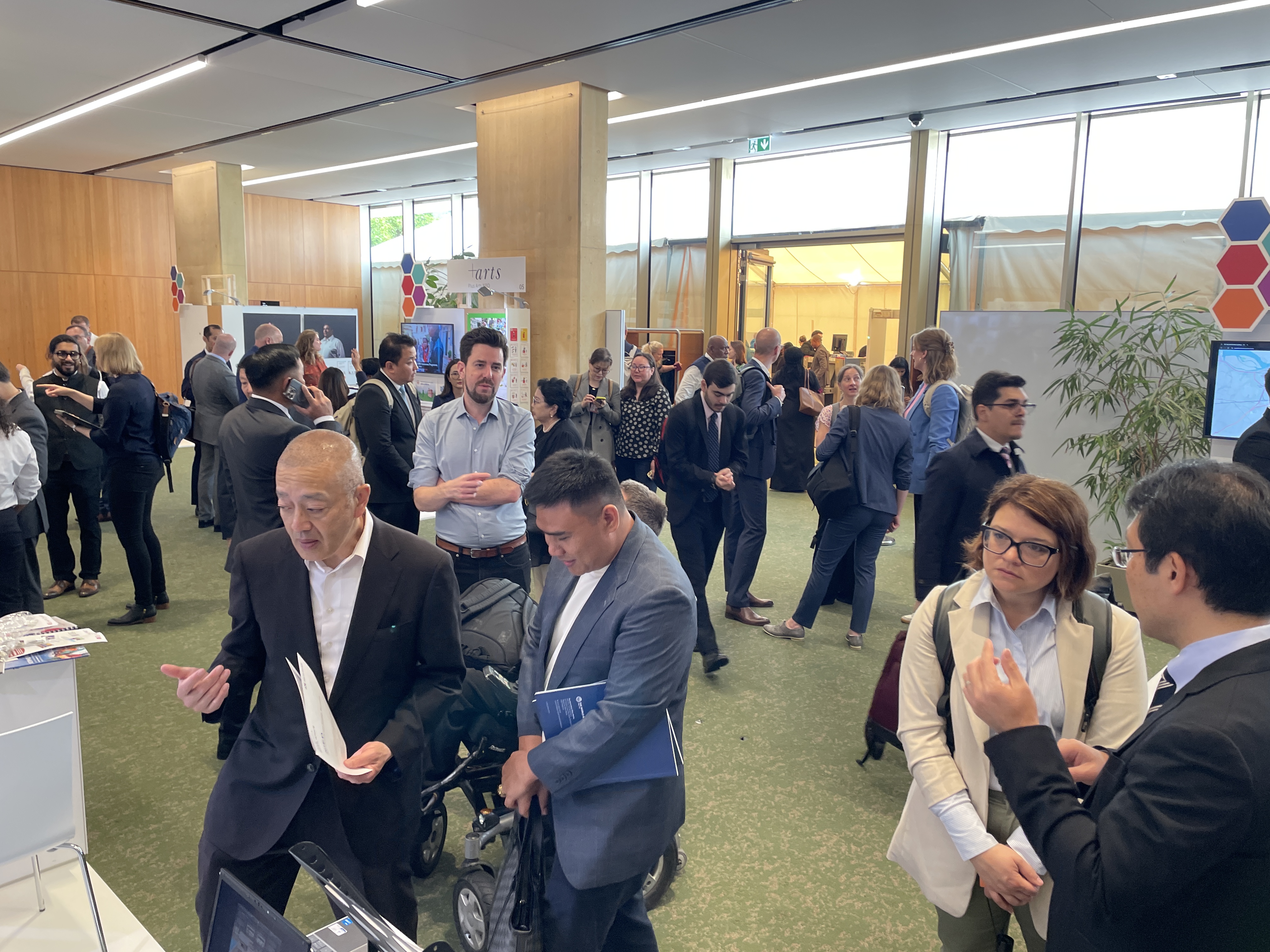 NIED’s exhibit at the GP2025 Innovation Platform