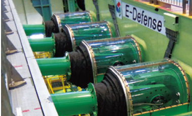 Photo of E-Defense's actuators